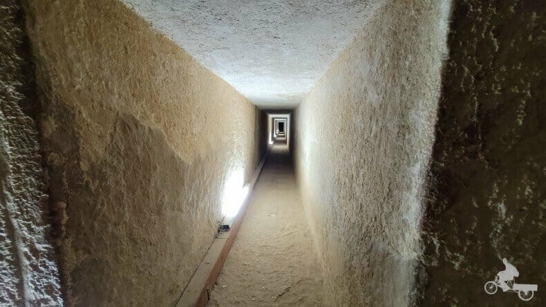 túneles pirámide de Kefrén