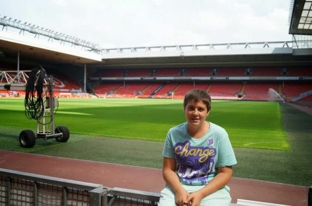 estadio del Liverpool, Anfield.