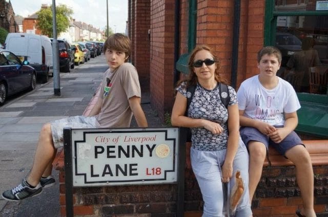penny lane cartel de la calle