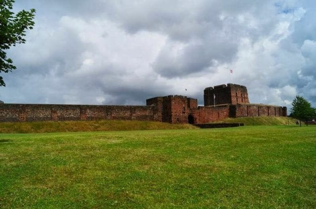castillo de Carlisle, muro de adriano, castillos normandos
