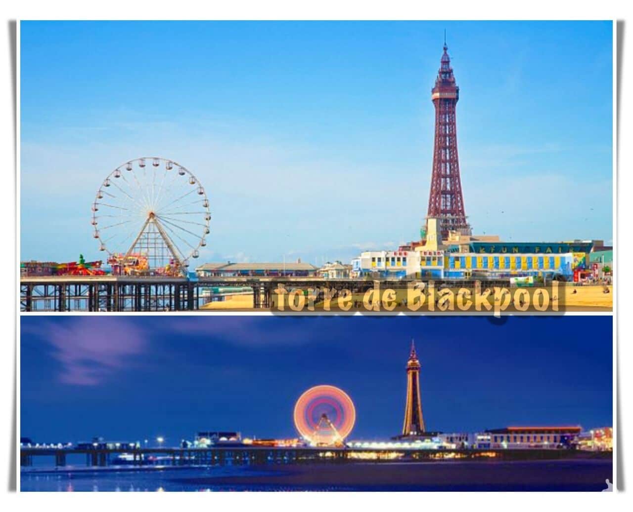 Torre de Blackpool Inglaterra