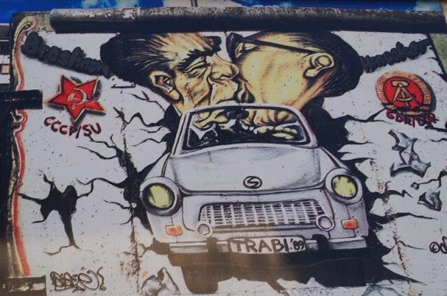 Beso muro berlín