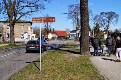 Calles a campo de concentración de Sachsenhausen