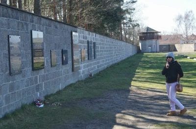Paneles campo de concentración de Sachsenhausen