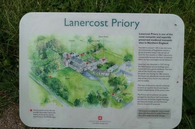 Lanercost priory dibujo