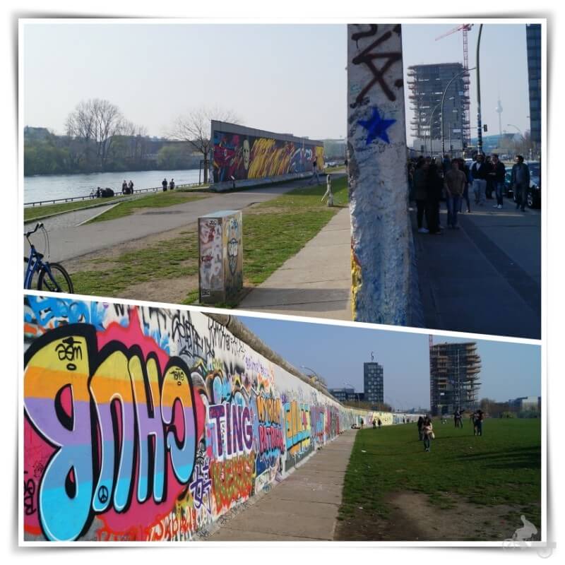 muro Berlín y río Spree