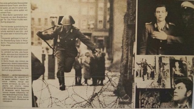 soldado desertando muro berlin