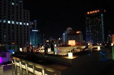 Terraza hotel Centara Bangkok