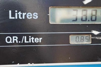 litro gasolina qatar