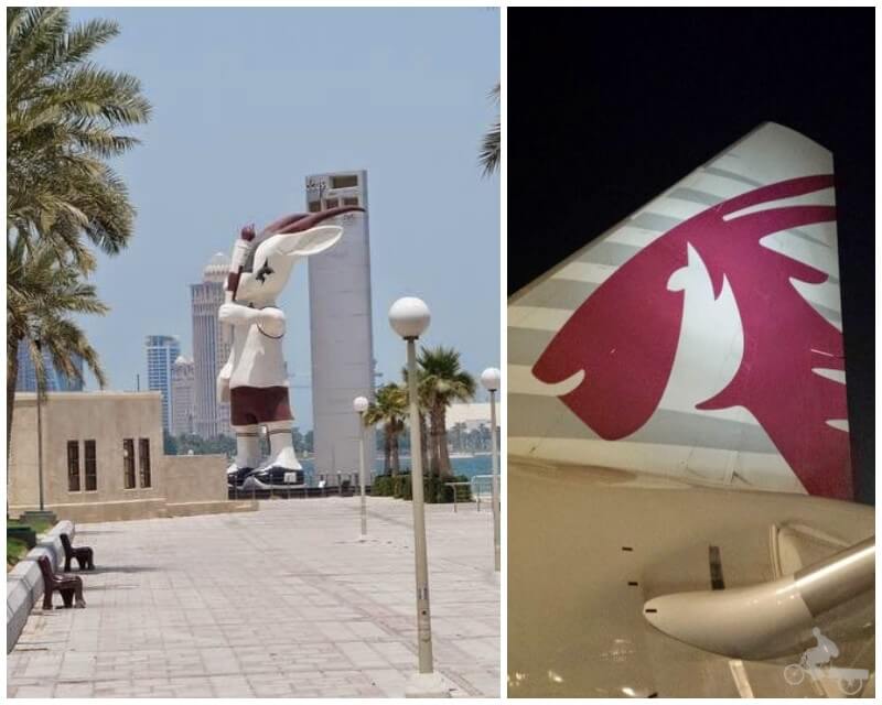 orix de qatar símbolo o icono o logo - qué ver en Doha en un día