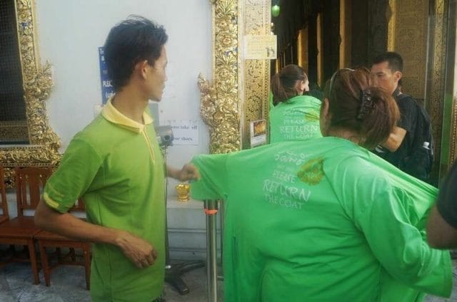 ropa para entrar Wat Pho Bangkok