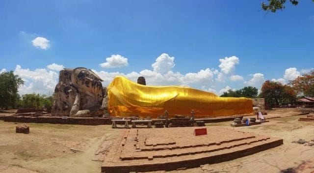 Wat Lokayasutharam o Buda reclinado