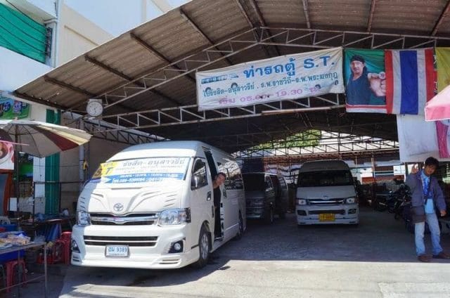 furgonetas de ayutthaya a bangkok 