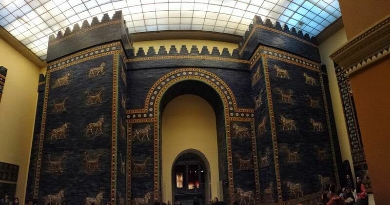puerta de Ishtar de Babilonia