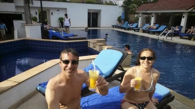 piscina Camboya