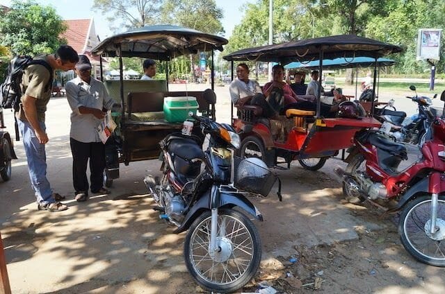 tuktukteros Camboya