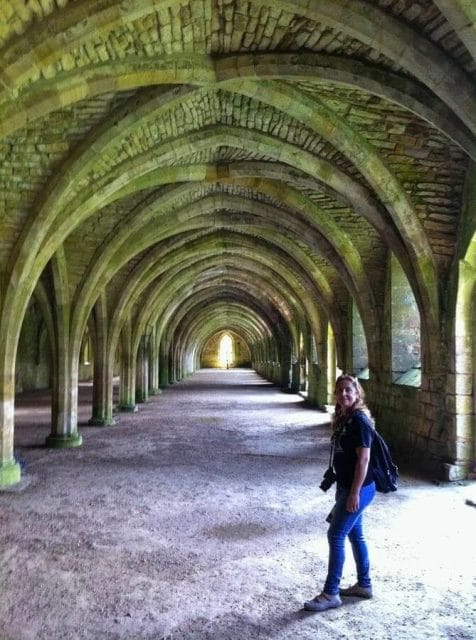 fountains abbey arches
