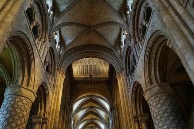 La bóveda de la catedral de Durham