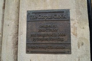 corpus clock Cambridge