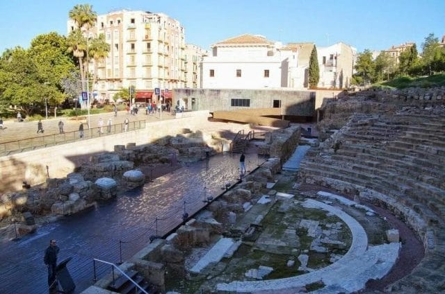  teatro romano de Málaga