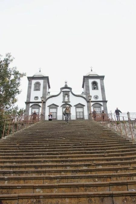 la iglesia de Nuestra señora de Monte de Funchal