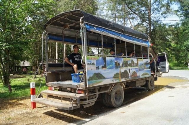 camion excursiones ao nang