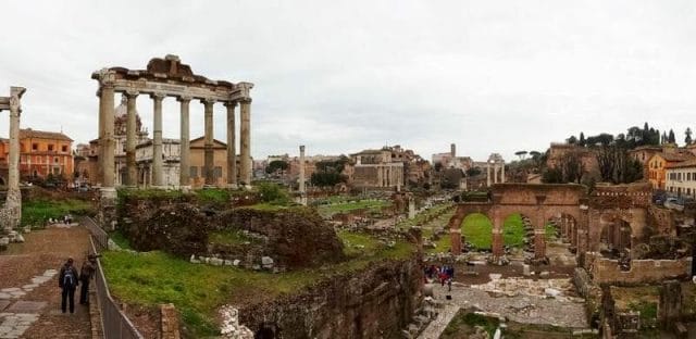 foro romano Templo de Saturno