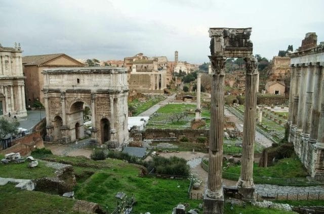 foro romano, ruinas romanas