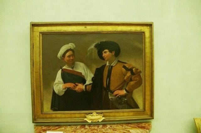 La buenaventura de Caravaggio - museos Capitolinos