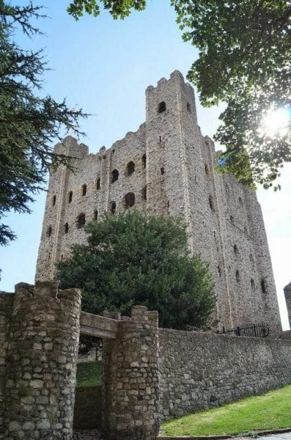 torre de Rochester -fortaleza Normanda 