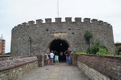 entrada castillo de Deal