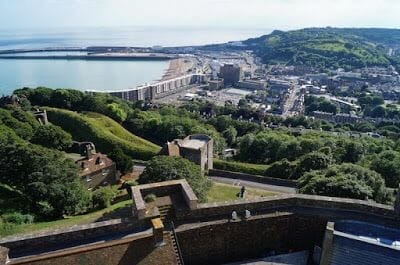 Torre homenaje castillo de Dover vistas