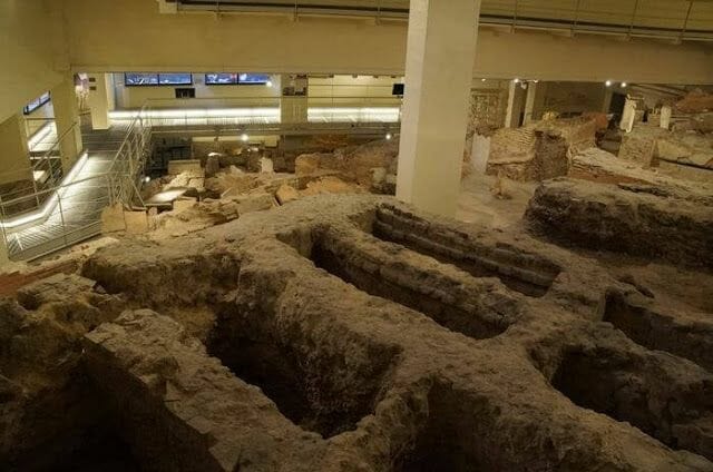 restos arqueologicos Necropolis via triumphalis