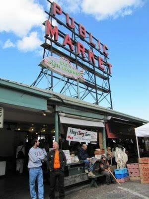 Pike market, Seattle, 