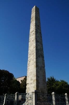 Obelisco de Constantino - Cuerno de Oro Estambul