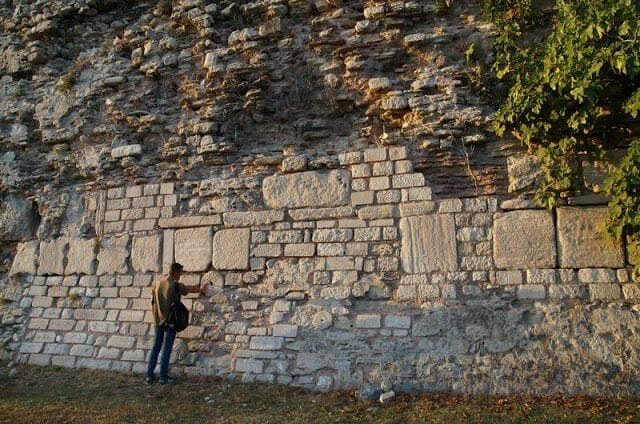 muro del Palacio de Bucoleon - Cuerno de Oro Estambul