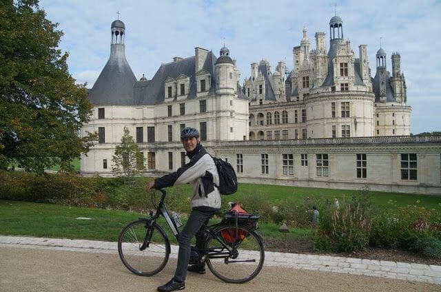 bici por la ruta de los castillos del Loira