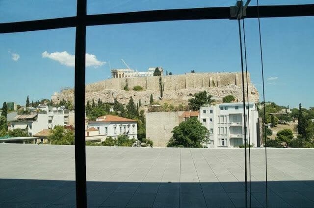vistas acropolis desde museo arqueológico
