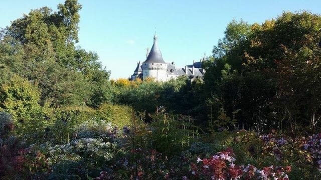 jardines castillo de Chaumont-sur-Loire