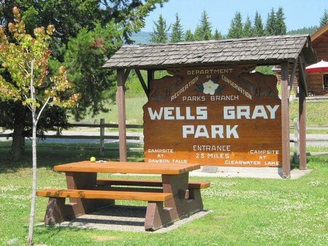 Wells Gray provincial park - Ruta de Mt ROBSON a Wells Gray