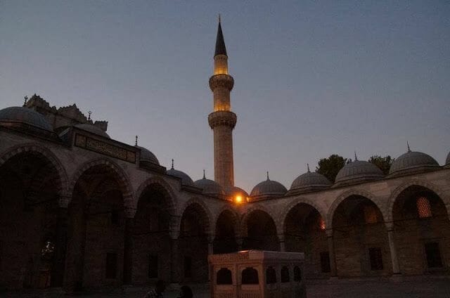 minarete mezquita suleymaniye