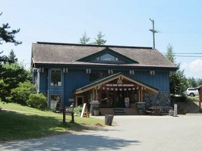 Wells Gray provincial park visitor center