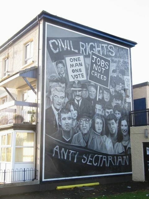 murales de Derry civil rights