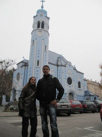 iglesia azul de Bratislava