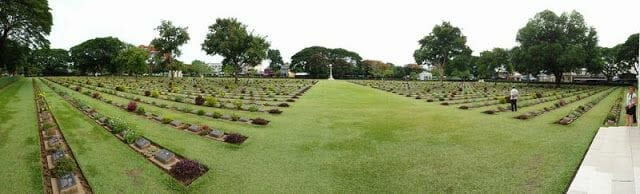cementerio de guerra Kanchanaburi