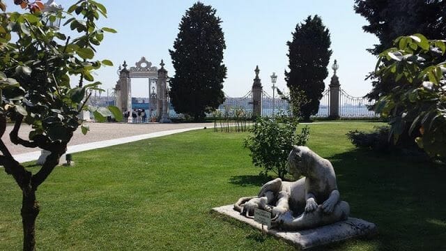 jardín palacio dolmabahçe