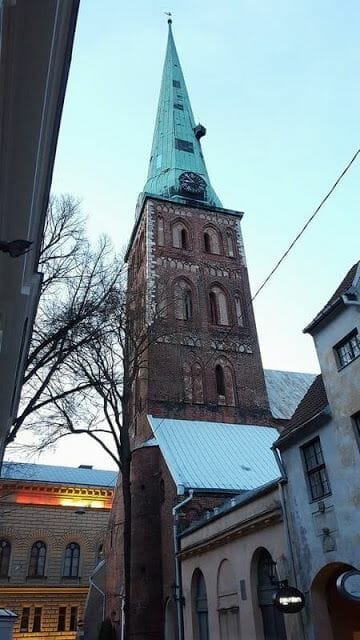 Iglesia de san jacobo de Riga
