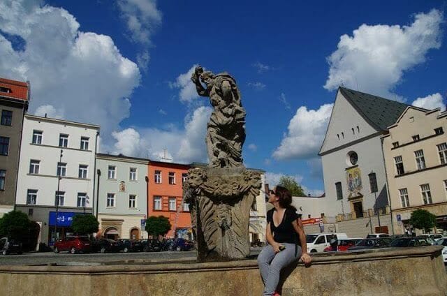 Fuentes de las plazas de Olomouc