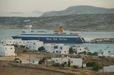 ferry de Naxos a Koufonisia