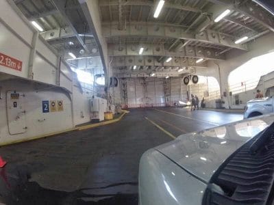 ferry a Nanaimo en autocaravana